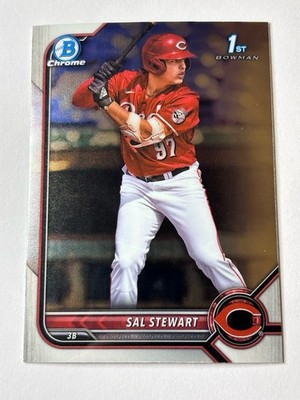 2022 Bowman Draft Chrome 1st Sal Stewart Reds #BDC-122