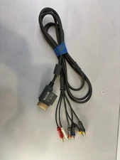 Official Microsoft Xbox 360 Audio Video AV Component HD Cable Cord! ~ Authentic!