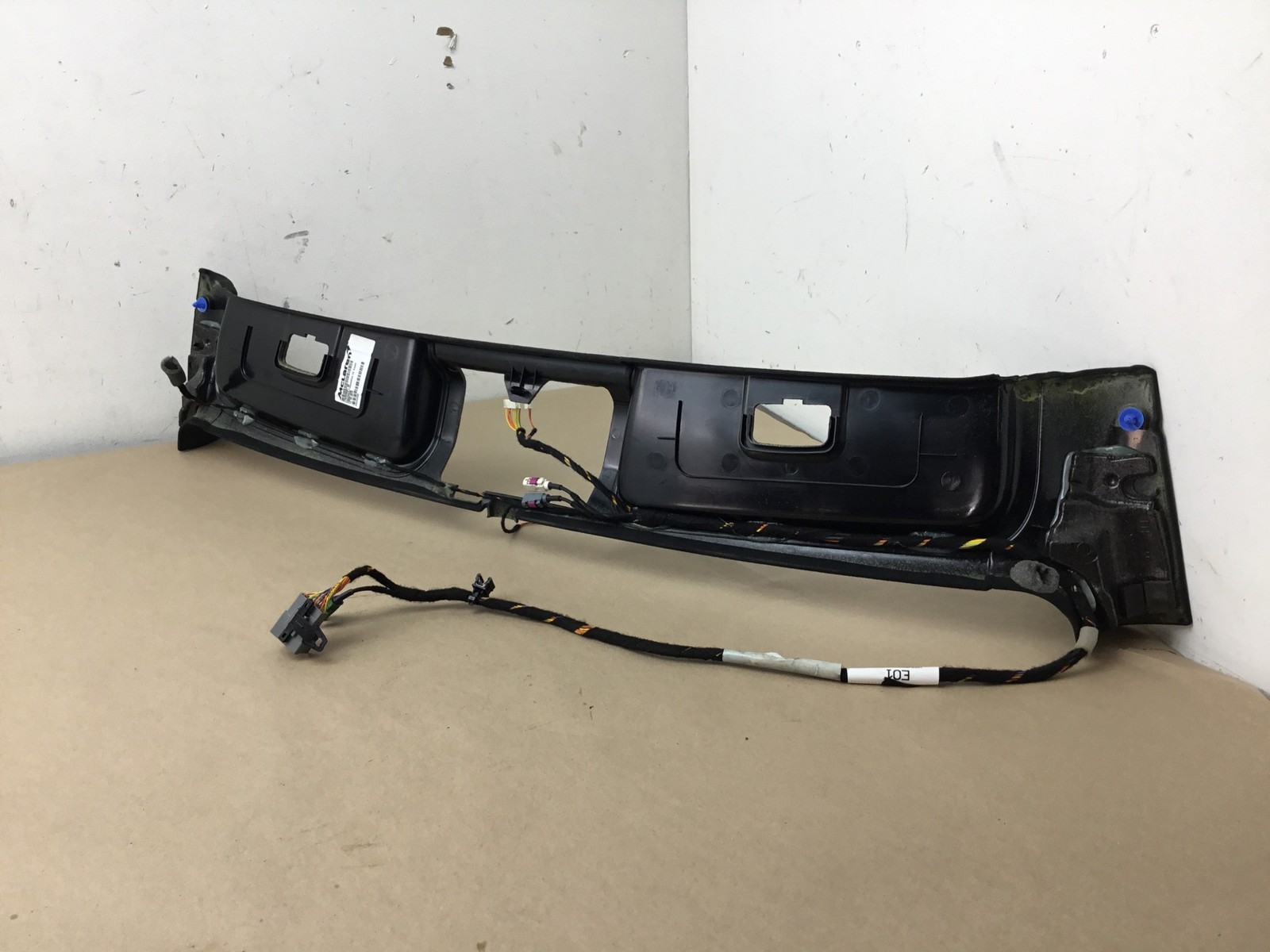 McLaren 650S 2015 Front Roof Headliner Visor Trim Cover Panel Black 15-17 :A