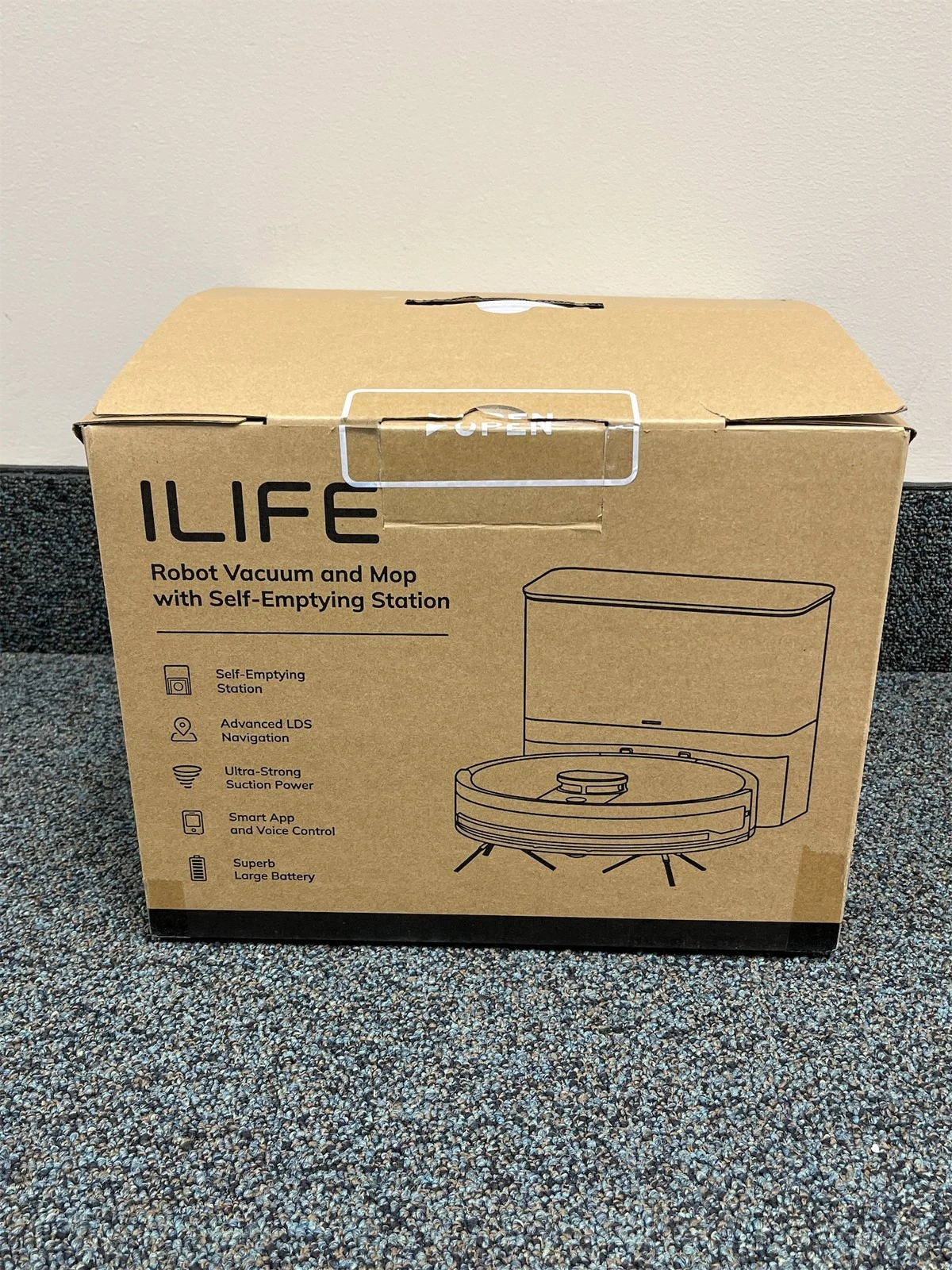 ILIFE Robotic vacuum cleaner (A12 Pro)