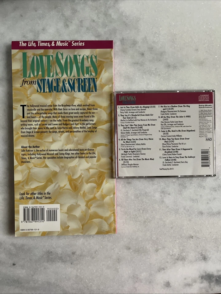 Love Songs from Stage and Screen CD Box Set Rosemary Clooney, Tony Bennett, Rare - Image 4 of 4