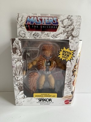 Masters Of The Universe Origins Spikor Sketchbook Series New Sealed MOTU In Hand