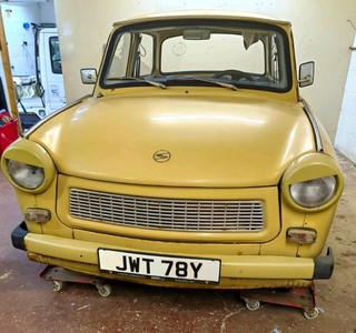 Trabant 601 Deluxe 1983 2 Stroke 6v Classic Car For Recommissioning
