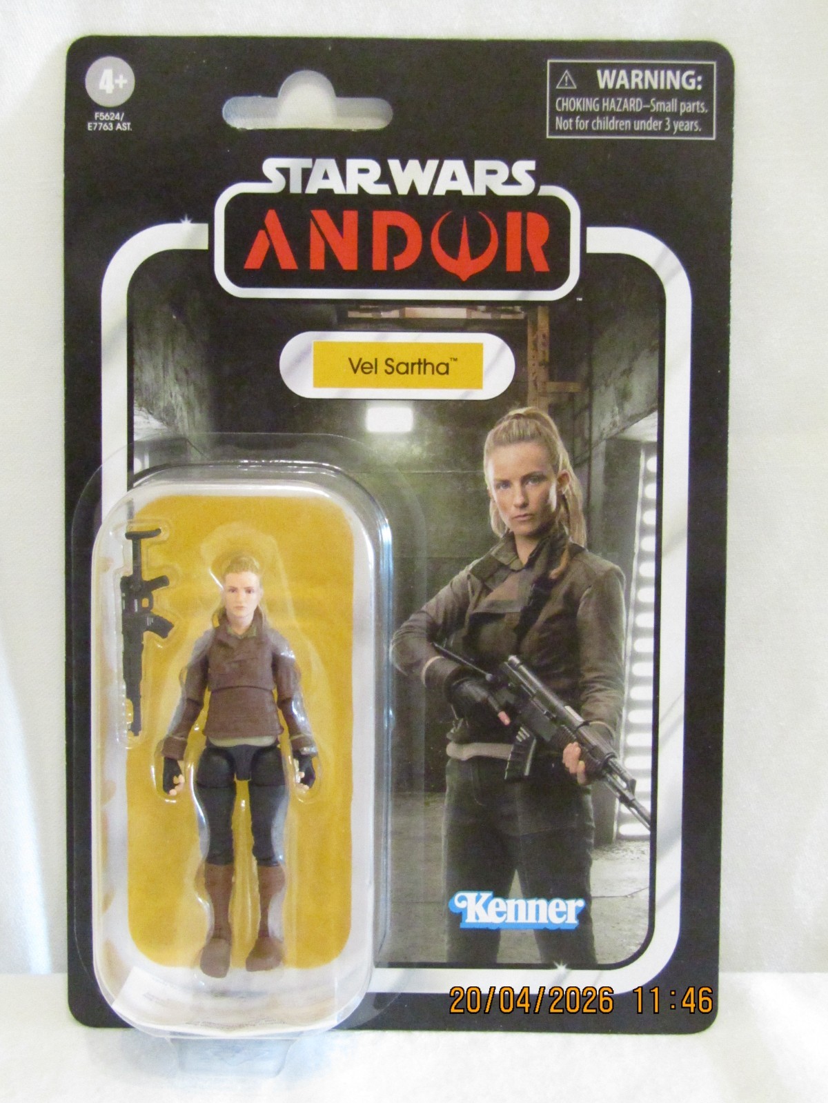 NEW STAR WARS ANDOR ACTION FIGURE VEL SARTHA.