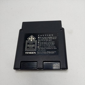 Road Runner for NES by Tengen, black cart.  Contacts cleaned, tested WORKING