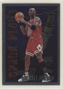 1995-96 Topps Spark Plugs Michael Jordan #SP2 HOF
