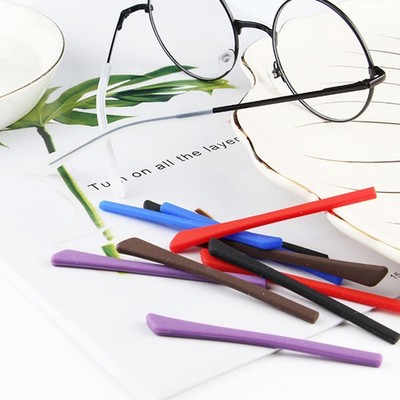 10 Pairs Reusable Silicone Eyewear Leg Covers for Glasses Assorted Colors