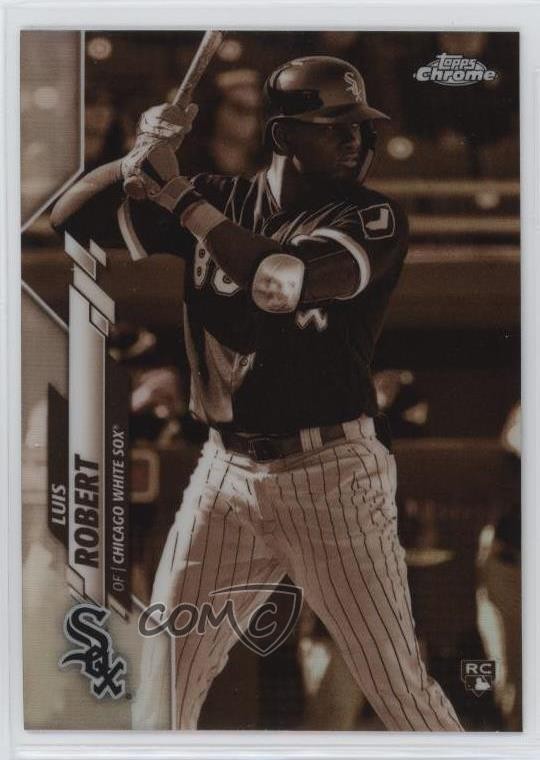 2020 Topps Chrome Sepia Refractor Luis Robert #60 00jz