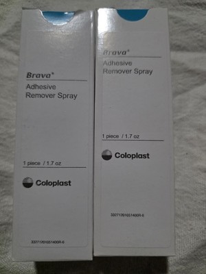 Coloplast 120105 Brava Adhesive Remover Spray 1.7oz Bottle
