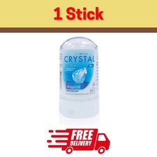 Miracles Alum Stone Cristal Desodorante Puro y Natural Barra Sin Fragancia 60g x1