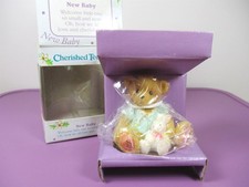 Cherished Teddies New Baby Bear Boy Or Girl Welcome Little One 663875 Box