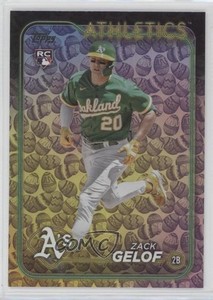 2024 Topps Series 1 Eggs Zack Gelof #166 Rookie RC