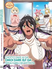 ANIME DVD *UNCUT* CHOTTO DAKE AI GA OMOI DARK ELF GA ISEKAI VOL.1-12 END REG ALL