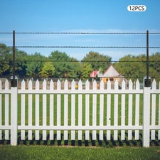 Fence Post Extender, Barbed Wire Extension Arms  for Garden and Home
