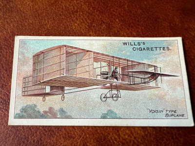 Wills (Australia) Aviation 1910 Black Vice Regal, Voisin Type Biplane #37