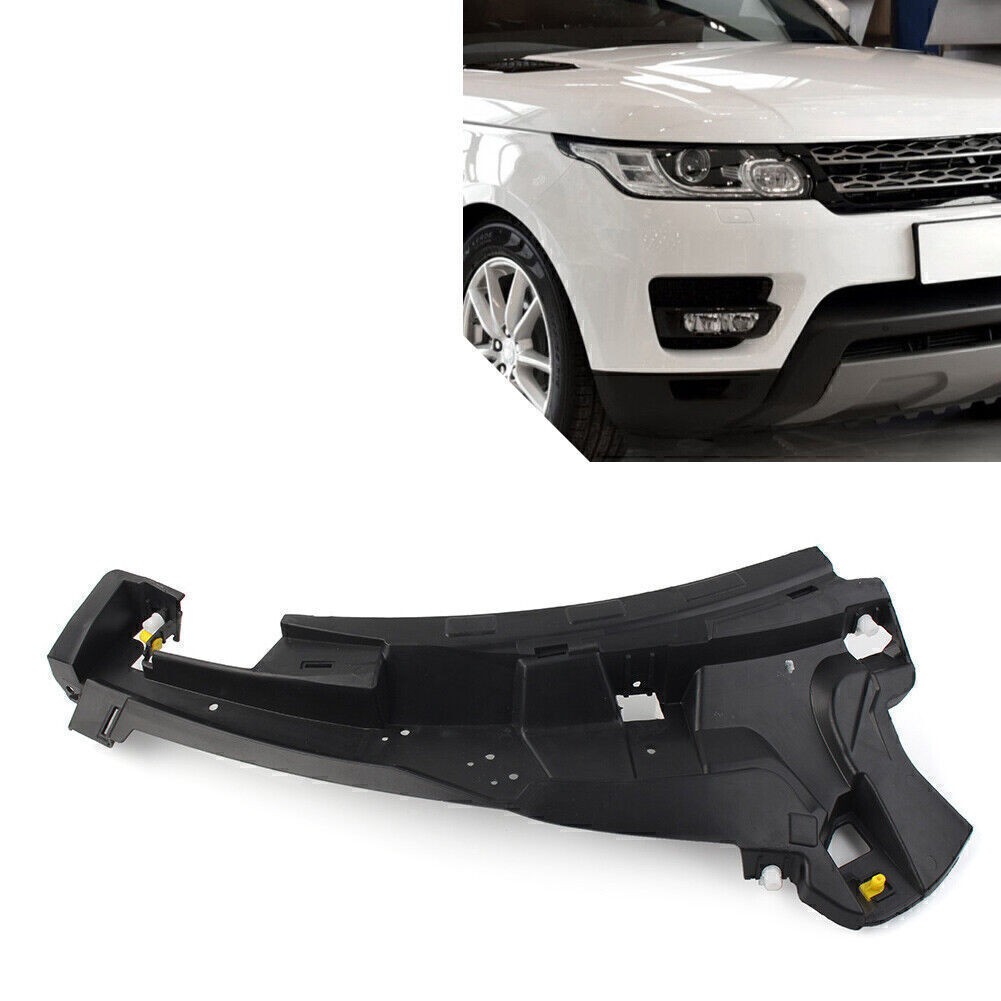 Front Bumper Mount Bracket Fit Land Rover Range Rover Sport 2014-2017 2016 Black