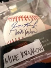 Mike Krukow Autographed Official Major League Baseball