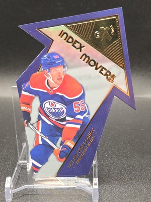   2023-24 UD SKYBOX NHL E-X 2000 INDEX MOVERS DIE-CUT DYLAN HOLLOWAY