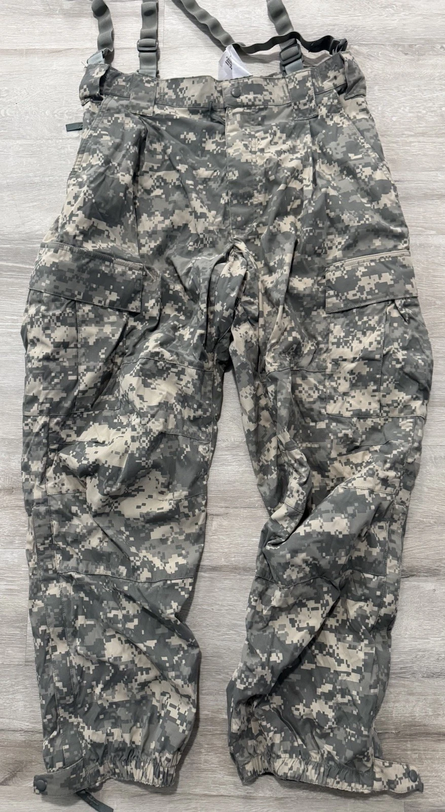 ARMY ACU DIGITAL LEVEL 5 SOFT SHELL TROUSER COLD WEATHER PANTS MEDIUM/REG