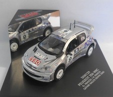 Skid 1/43 Scale Diecast Model SKM129 PEUGEOT 206 WRC G.PANIZZI KENYA RALLYE 2000