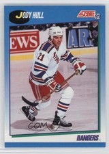 1991-92 Score Canadian Jody Hull #524 0a4