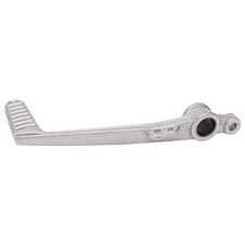Rear Brake Pedal Motorcycle Foot Lever Replacement, CNC Aluminum Silver for
