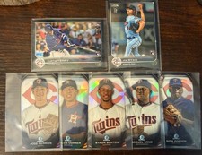 2015 Bowman Chrome Mini Twins Plus Joe Ryan Rookie Minnesota Twins Buxton
