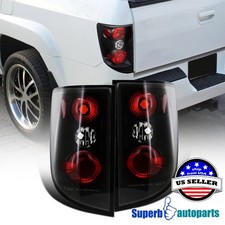 Fits 2005-2010 Honda 05-10 Ridgeline Replacement Tail Lights Brake Lamps Black