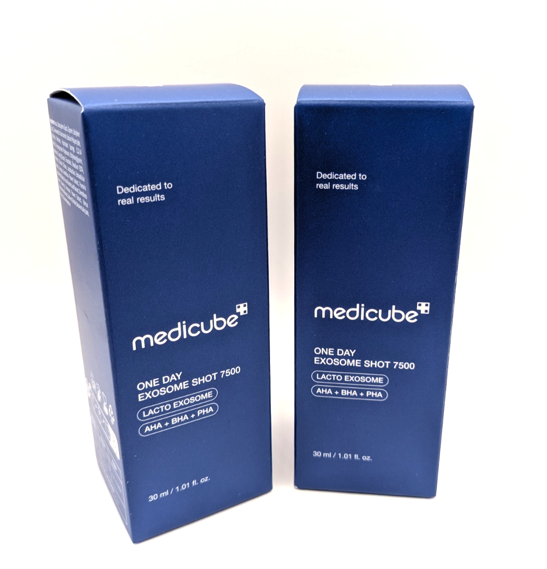 x2 [MEDICUBE] One Day Exosome Shot Pore Ampoule 7500 30ml - Twin Pack