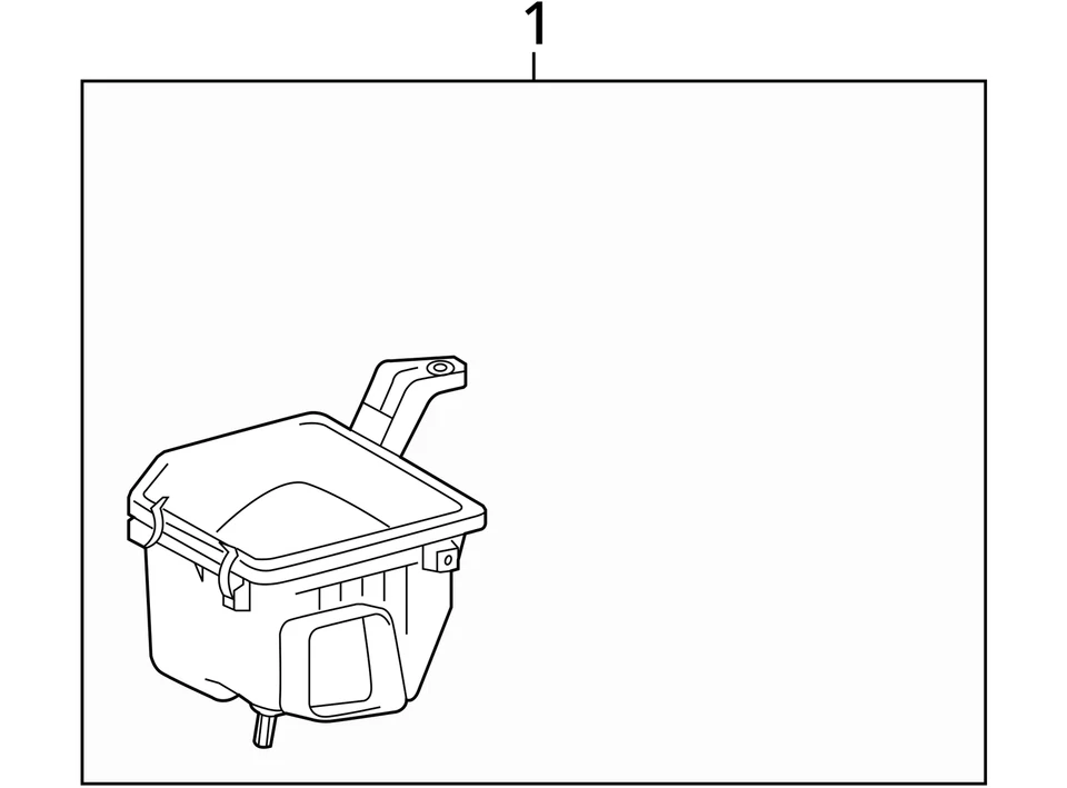 Air Cleaner Fits 13-19 LEXUS GS350 5119131 - Image 4 of 4