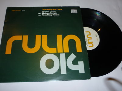TOM NOVY feat Lima - Now or Never - 2001 UK 2-track 12'' Vinyl Single - DJ PROMO