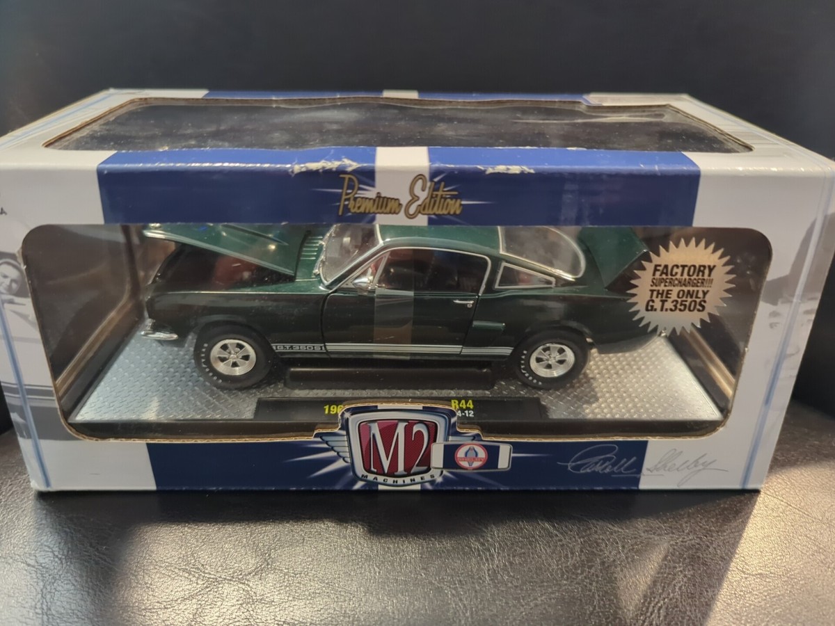M2/'66 Shelbyシェルビー GT350 1/24 絶版 M2 Machines Carroll Shelby 1966 Ford 66 Mustang GT350S R44