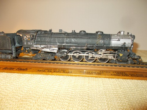 EARLY 60's TENSHODO BRASS 4-8-4 CLASS S-2 NORTHERN w/VANDY TENDER, GN RR, NICE - Picture 2 of 24