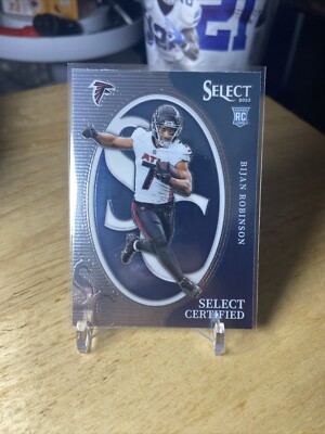 Bijan Robinson 2023 Panini Select RC Select Certified #CR0-BR0 Atlanta ...