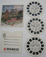 Busch Gardens View-master Packet A 988 Tampa Florida Exotic Birds and Scenes