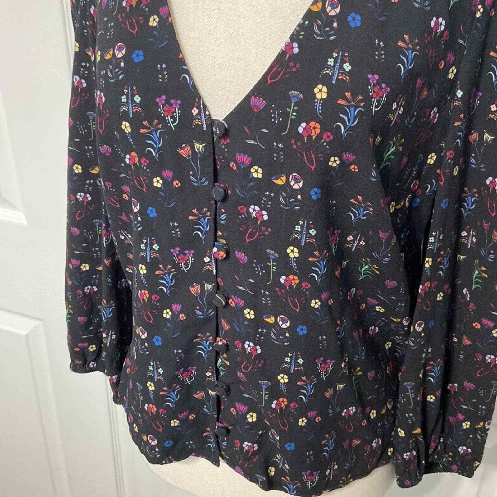 Marine Layer Stacy Patterned Blouse - image 5