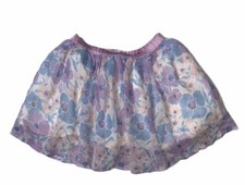 Preowned- Oshkosh B gosh Stretch Floral Skirt Girls Size 6/6X