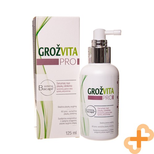 GROŽVITA PRO Serum przeciw wypadaniu włosów 125 ml Baicapil Stosowanie po prysznicu - Zdjęcie 1 z 12