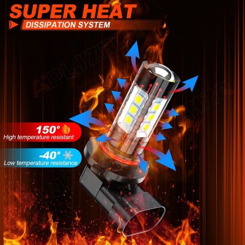 2 superhelle LED Scheinwerfer Birnen für 2014-2019 Can-Am Commander Max 1000 ATV - Bild 7 von 15