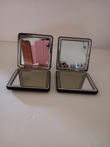 Mirrored Doubled Compacts, 2 ea, "EMBRACE messy hair" & "live sparkly" - Picture 3 of 3