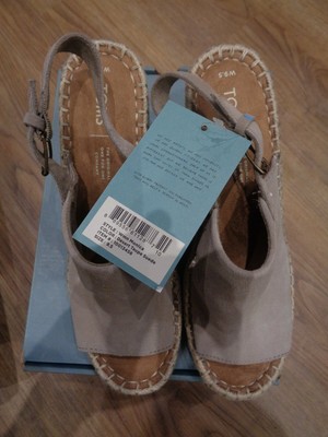 desert taupe suede women's monica wedges