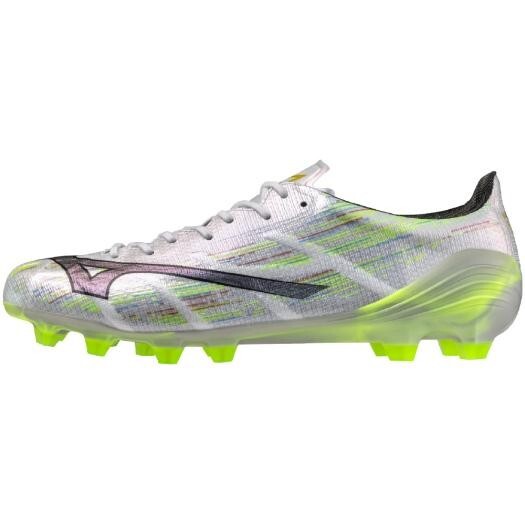 Mizuno Mizuno Alpha 2 JAPAN White / Black Iridescent Unisex Soccer Cleats