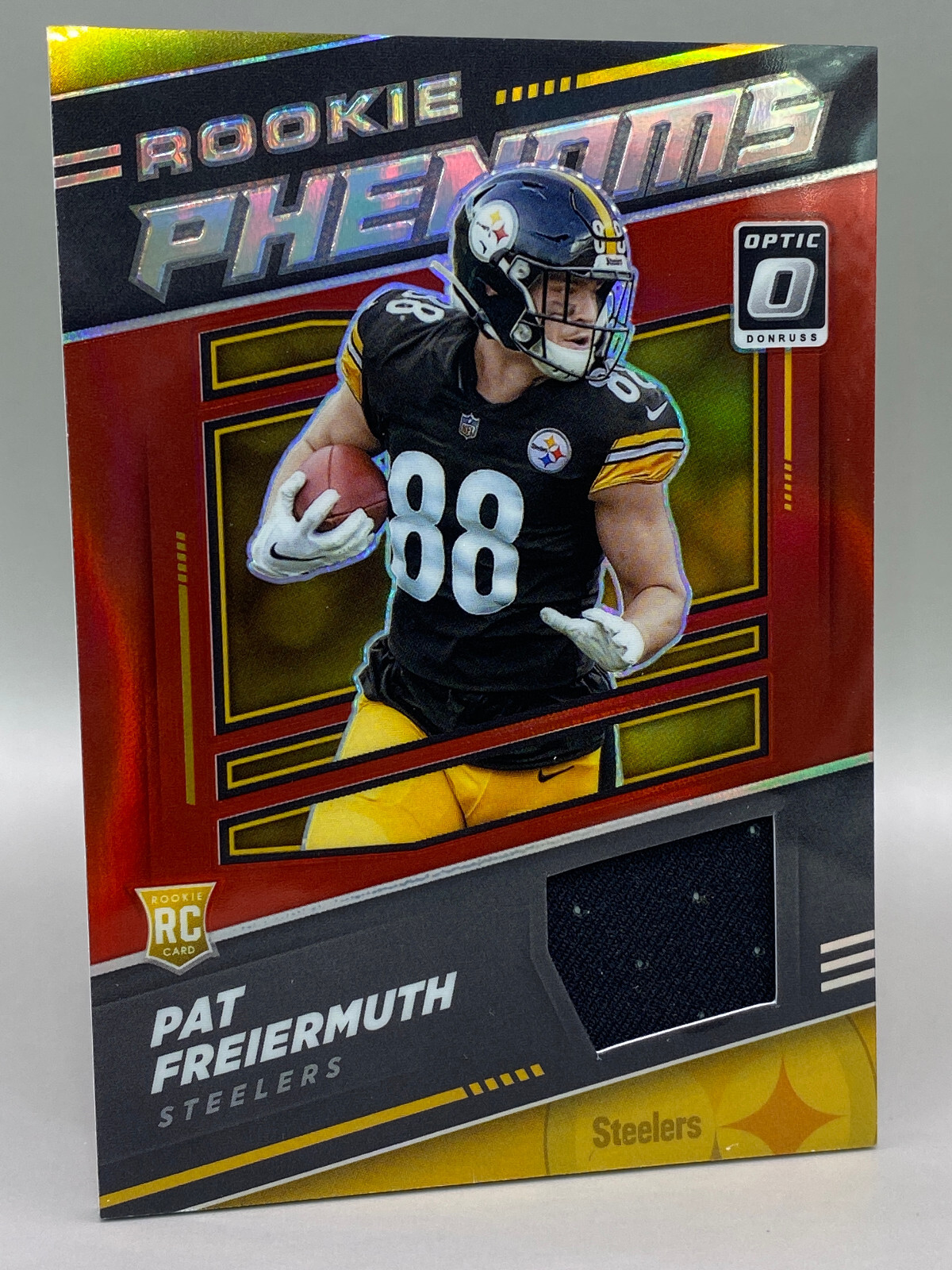 Pat Freiermuth Panini Donruss Optic Rookie Phenoms Memorabilia #RP32 Red