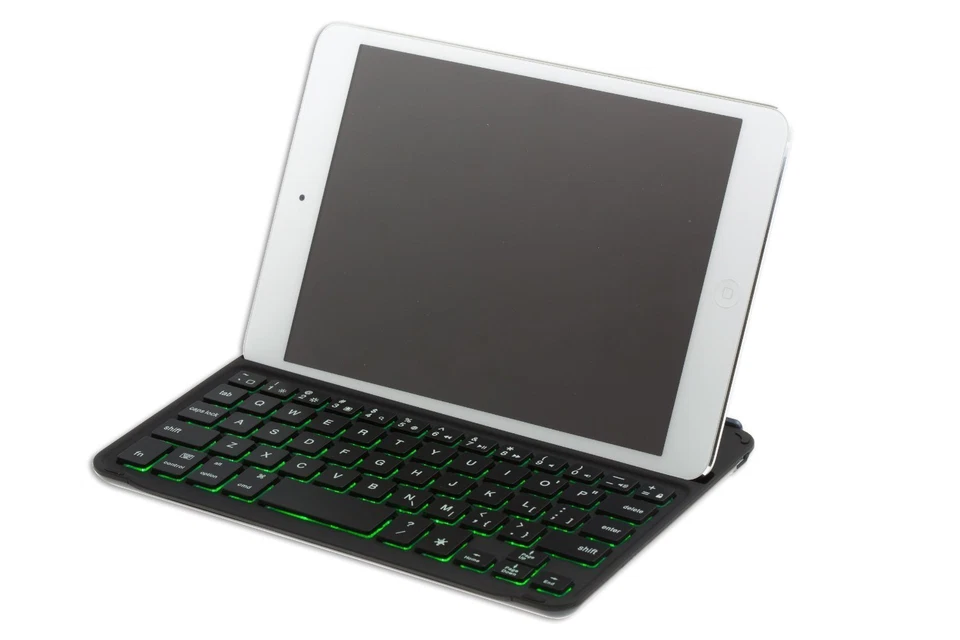 Brand New Zotech Illuminated Bluetooth Keyboard Aluminum Cover for iPad mini/2 - Image 3 of 4