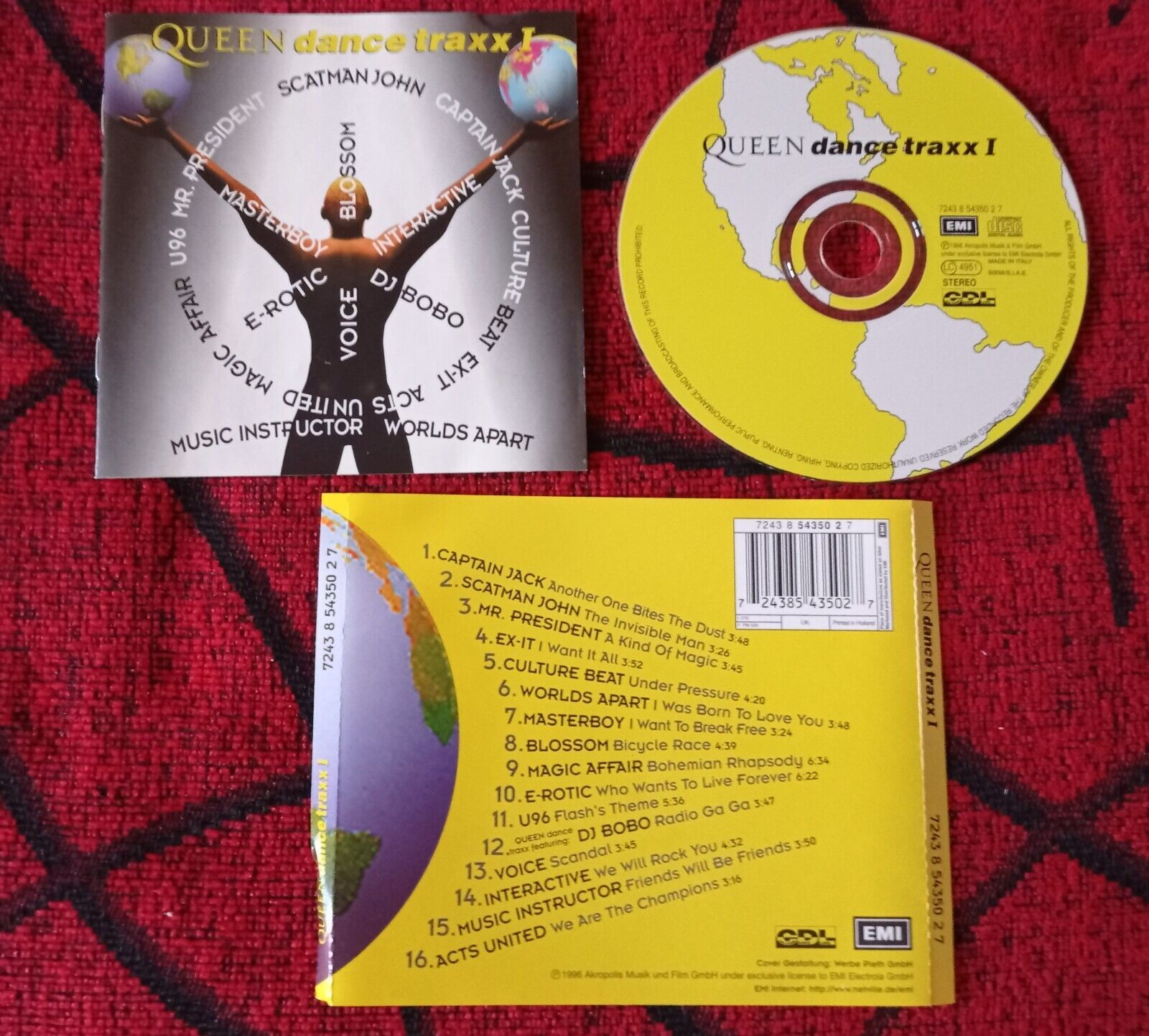 Queen Dance Traxx CD (1996) - Zalaegerszeg, Zala