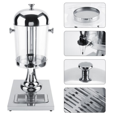 8L Stainless Steel Beverage Machine Hot Cold Drink Dispenser Hotel