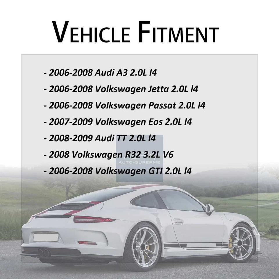 Conjunto de termostato de refrigerante y toma de agua para Audi A3 2,0 L 2006-2008 Foto 2 de 3