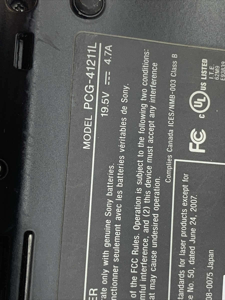 Sony Vaio SA3 Series 13.3