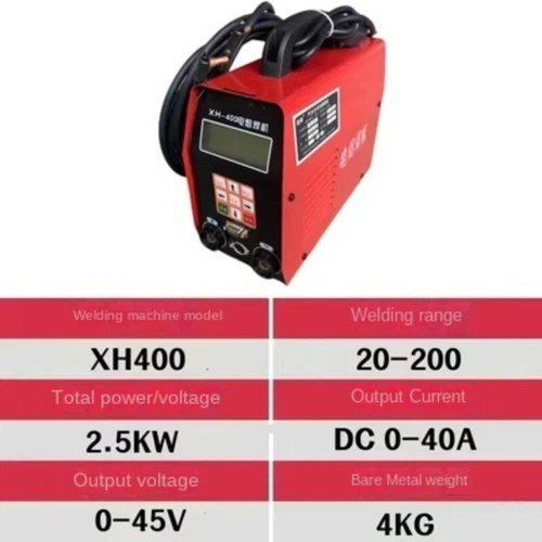 Máquina de soldadura por fusión eléctrica XH-400 PE máquina de soldadura a tope de tubería de PE 2,5 KW - Imagen 2 de 6