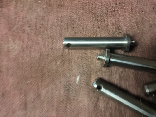Hitch Pin 1/2" dia 2" usable length,303 STAINLESS Steel "5 PINS" - Picture 3 of 3